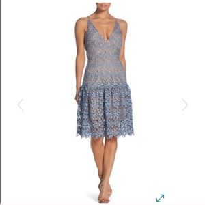 Dress the Population Lily Blue Lace Dress